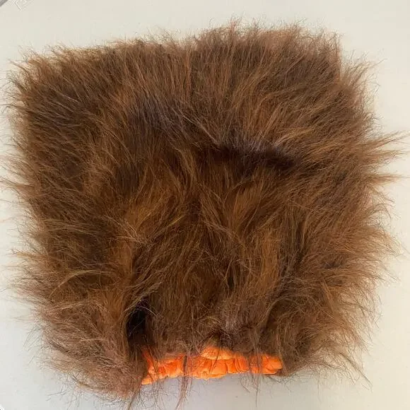 Dog Halloween Costume Wizard of Oz Cowardly Lion's Mane Wig Medium - Picture 3 of 3